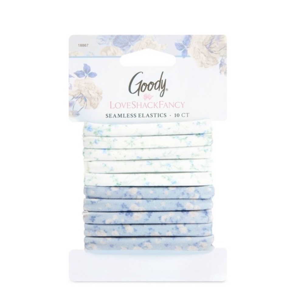 Goody X LoveShackFancy Seamless Elastics Hair ties
NWT NIB SHIPS WITHIN 1 DAY